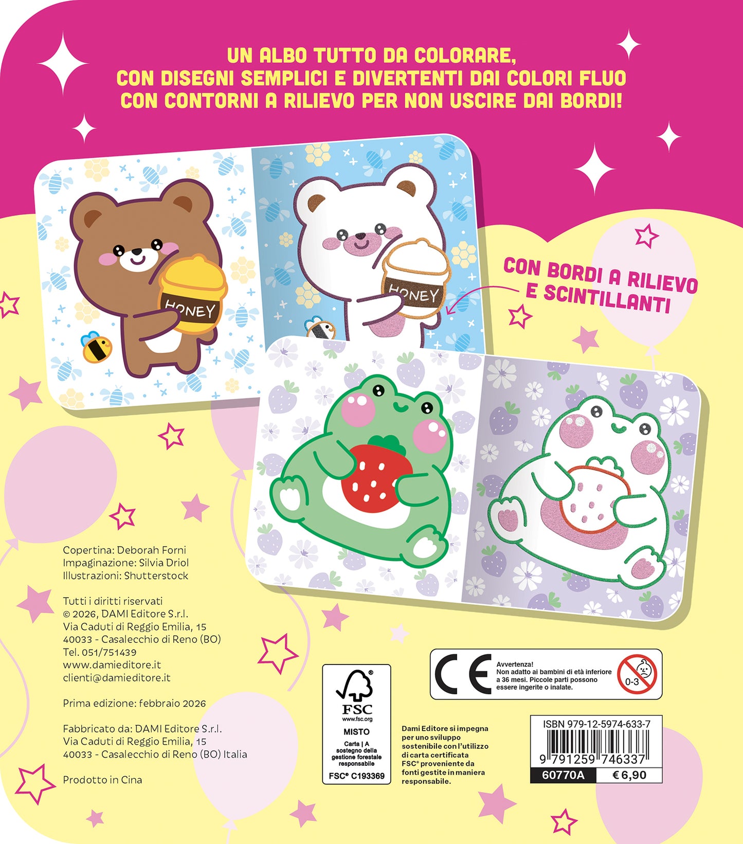 Teneri Animali. Kawaii scintillanti