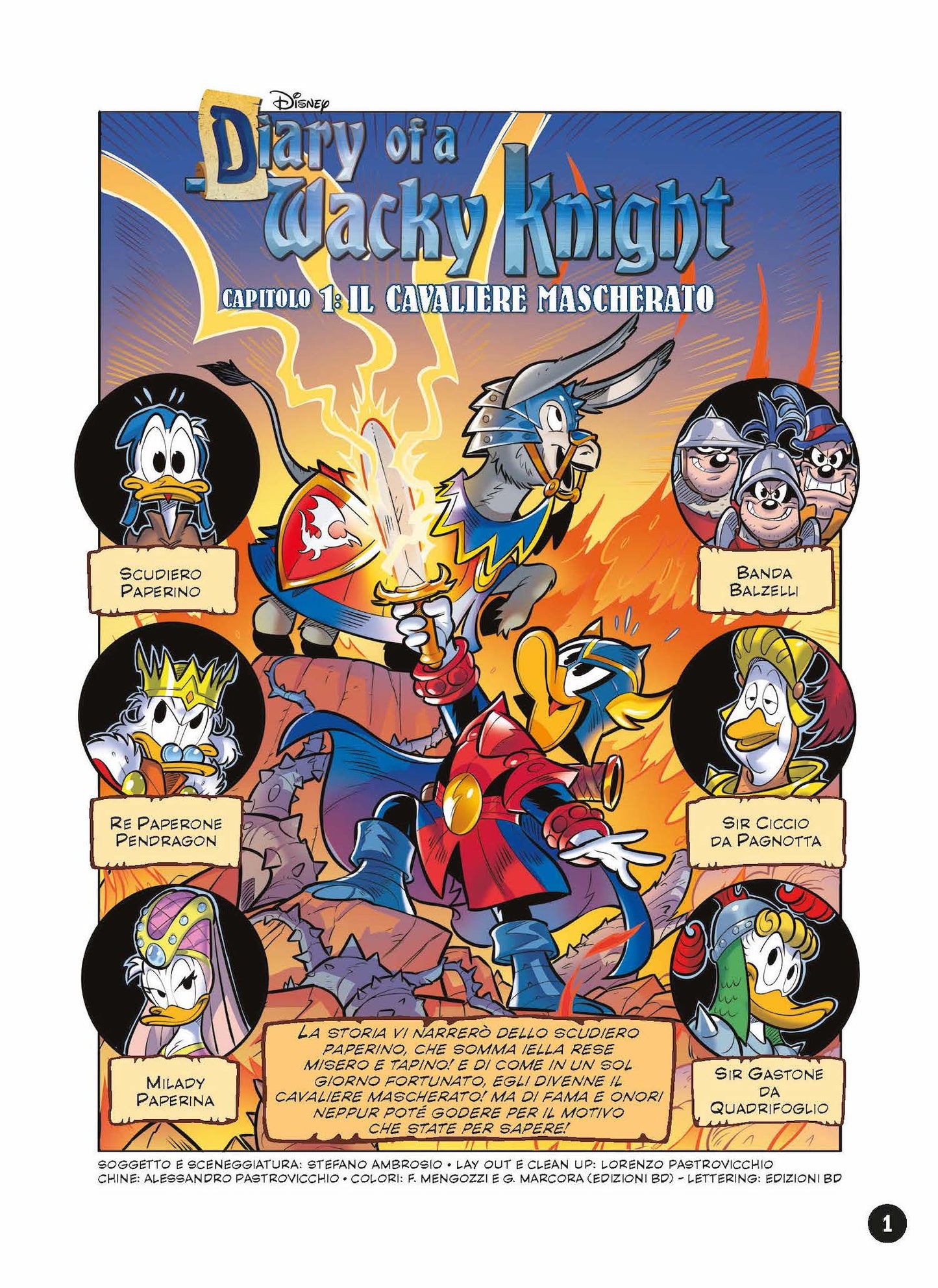 Diary of a Wacky Knight. Paperino e i Racconti del Cavaliere Mascherato