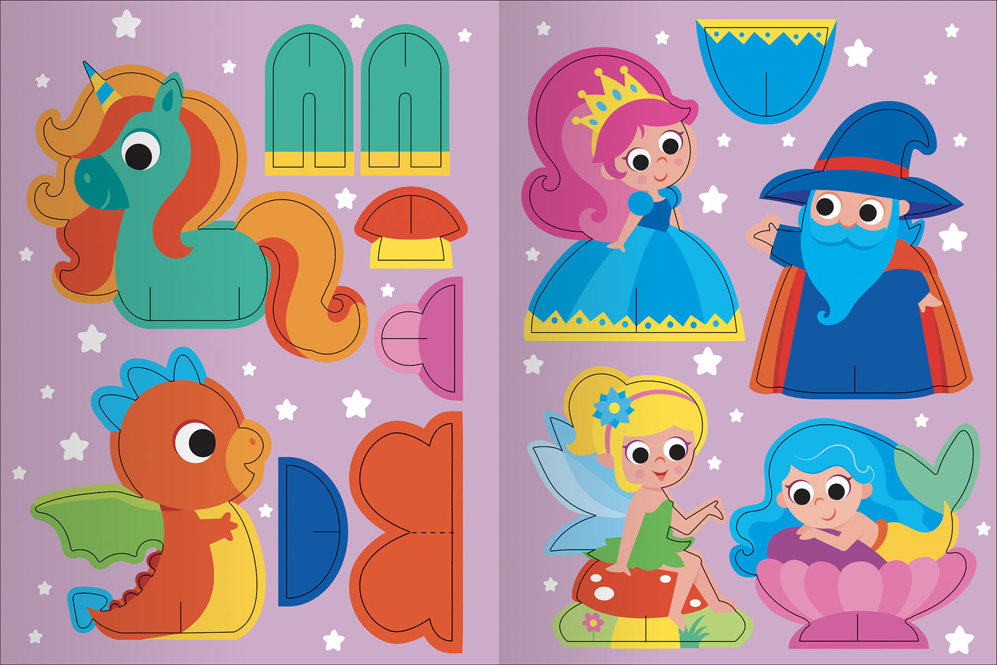 Mondi Magici. Giochi, percorsi, labirinti, coloring