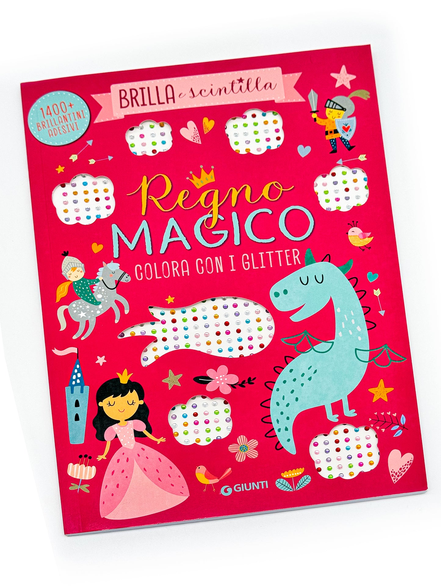 Regno magico. Colora con i glitter