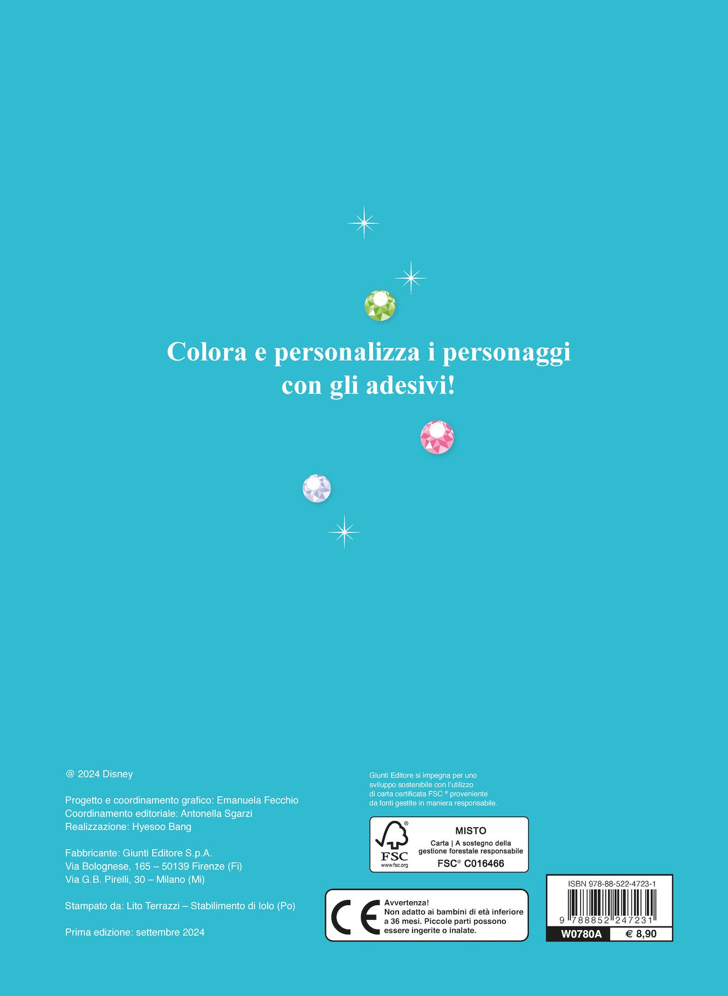 Frozen Vesti la moda. Il mondo di Arendelle - 6 fogli di adesivi