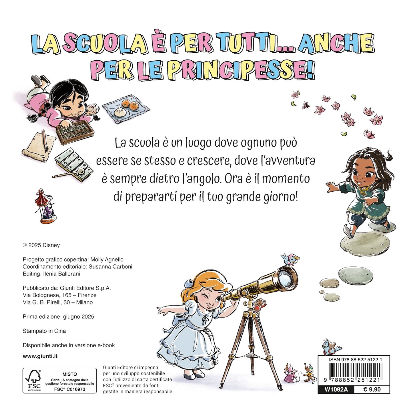 Principesse amano la scuola - Disney Princess