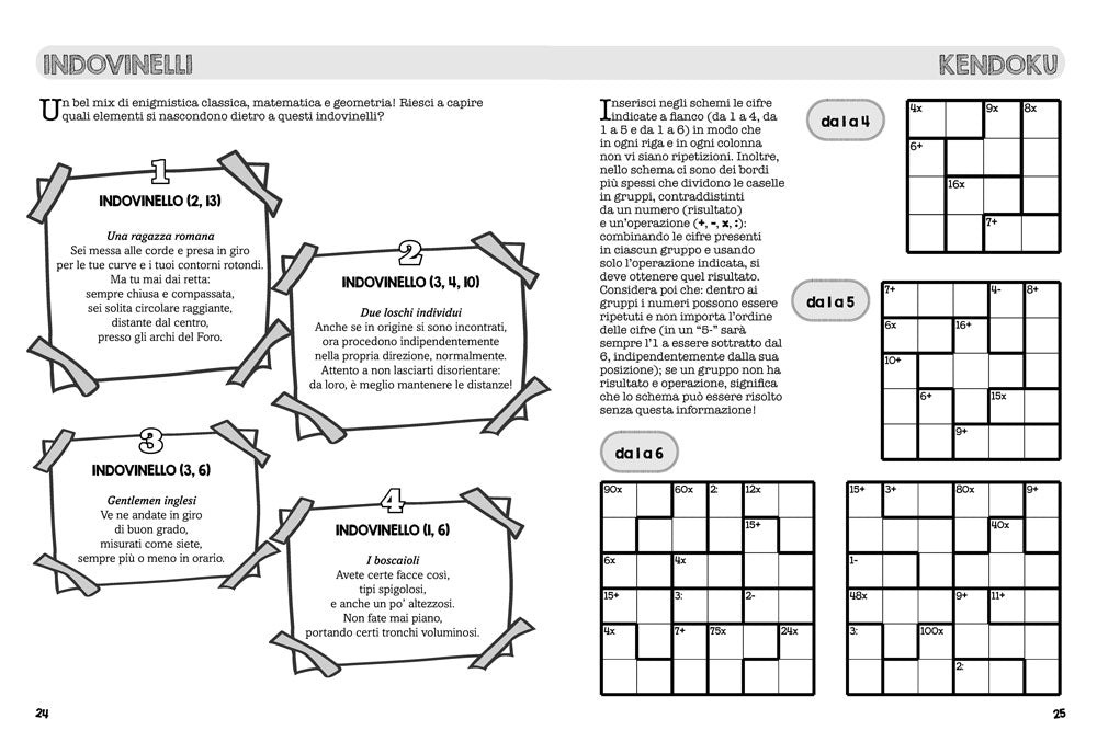 Dannati numeri . Quiz e rompicapo matematici
