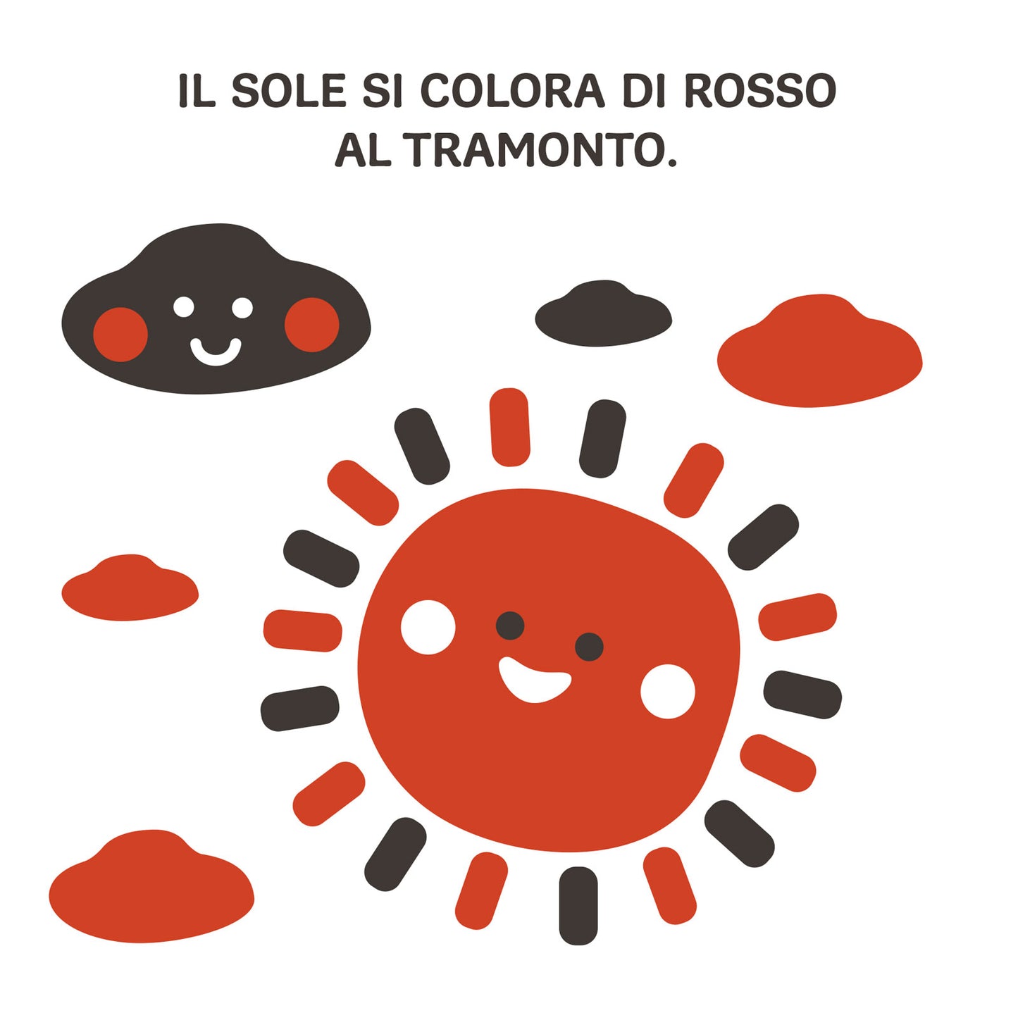 Il mio librotto bianco nero e rosso