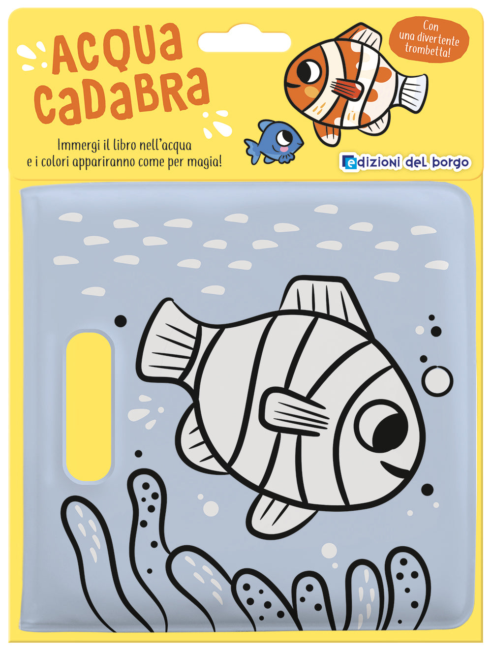 Acquacadabra - Pesce. Immergi il libro nell'acqua e i colori appariranno come per magia!