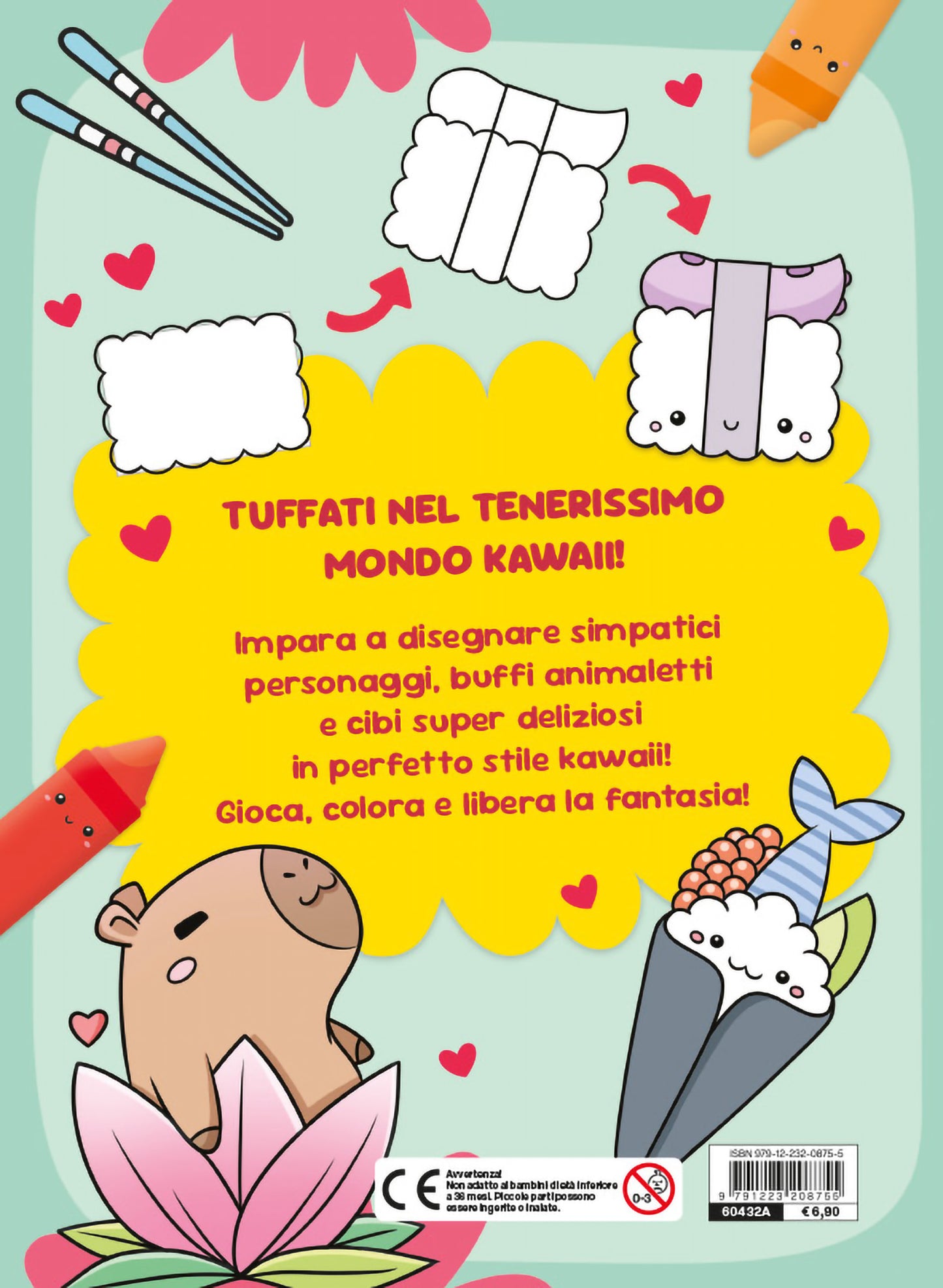 Kawai. Disegna, colora e gioca!