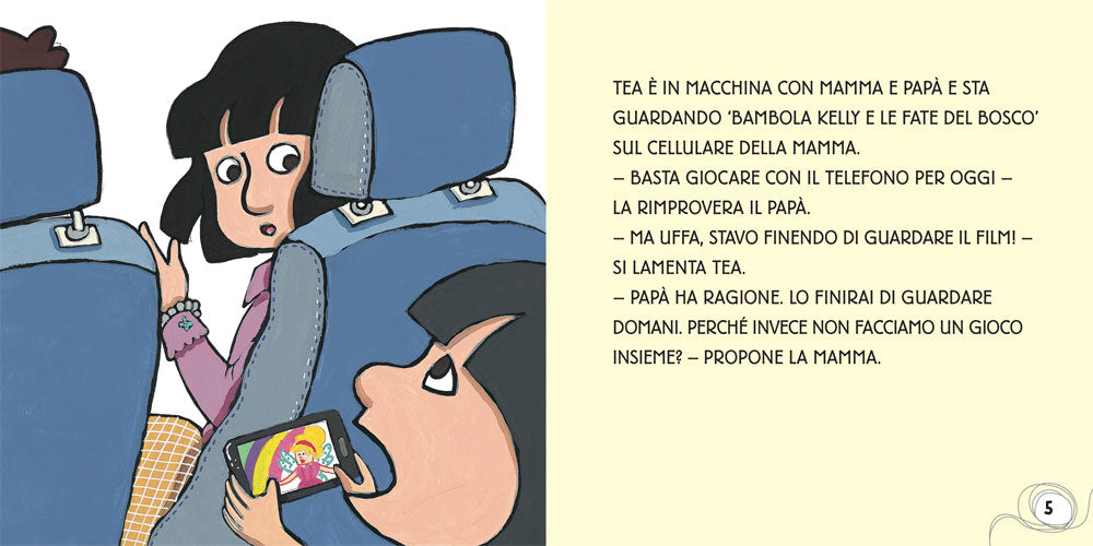 Tea. Mi dai il telefono?
