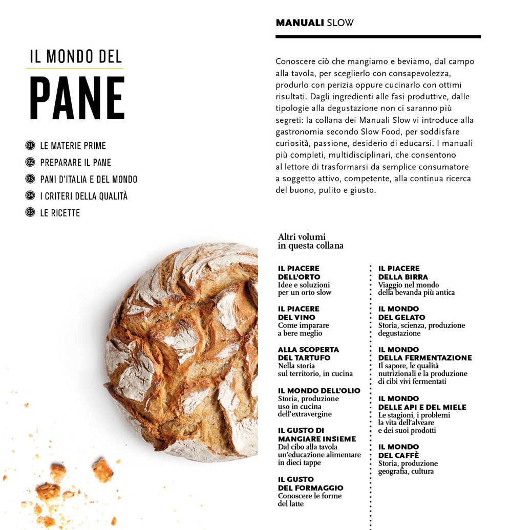 IL MONDO DEL PANE. CONOSCERLO, SCEGLIERLO, FARLO IN CASA