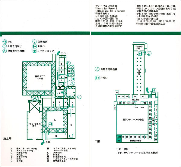 Museo di San Marco (in giapponese). La Guida Ufficiale - Edizione aggiornata