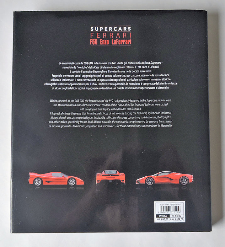 FERRARI F50 - Enzo - LaFerrari (ed. ita-ing).  F50 - Enzo - LaFerrari