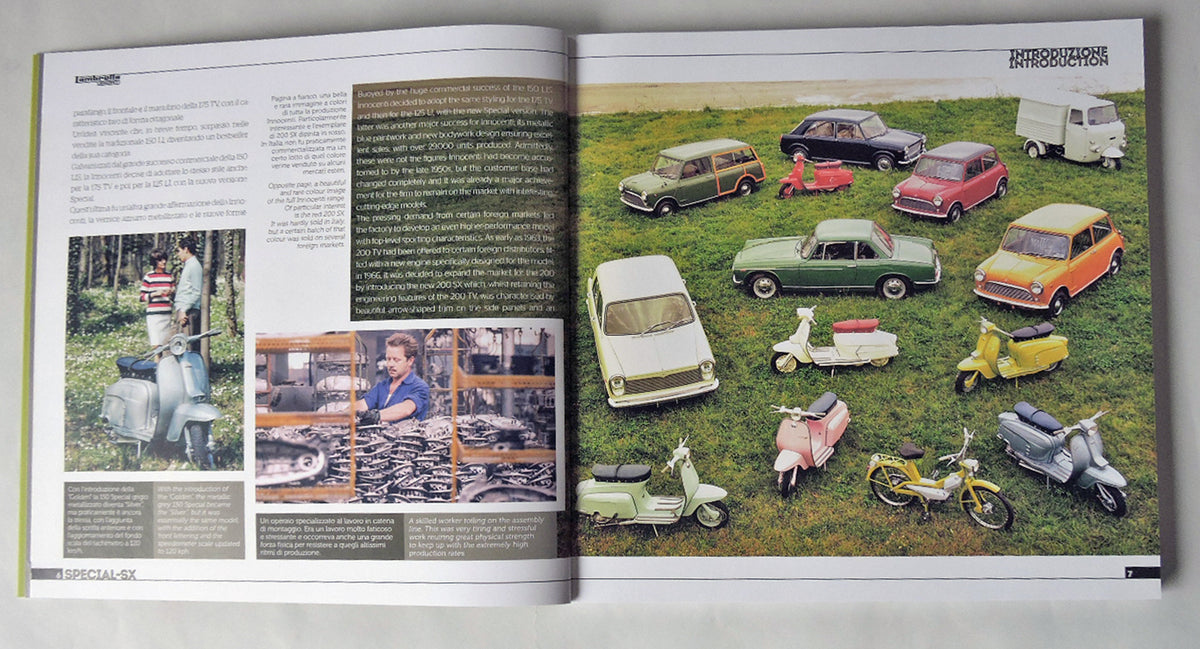LAMBRETTA SPECIAL-SX Storia, modelli e documenti/History, models and documents (ed. ita-ing). Storia, modelli e documenti/History, models and documents