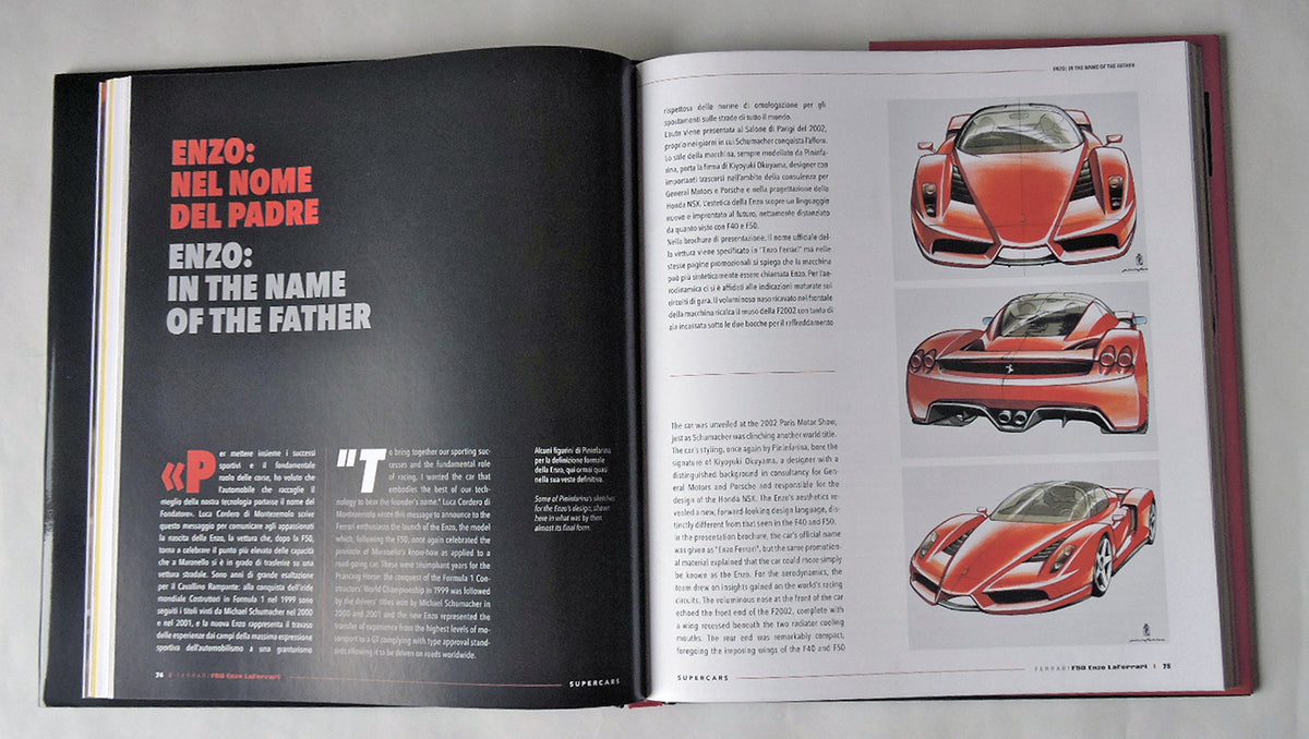 FERRARI F50 - Enzo - LaFerrari (ed. ita-ing).  F50 - Enzo - LaFerrari
