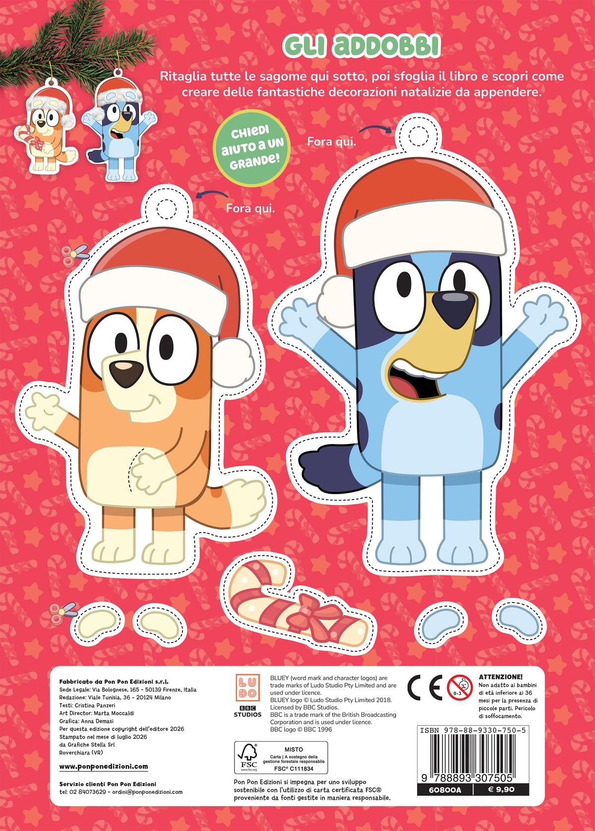 Crea con Bluey + Il super set di Natale