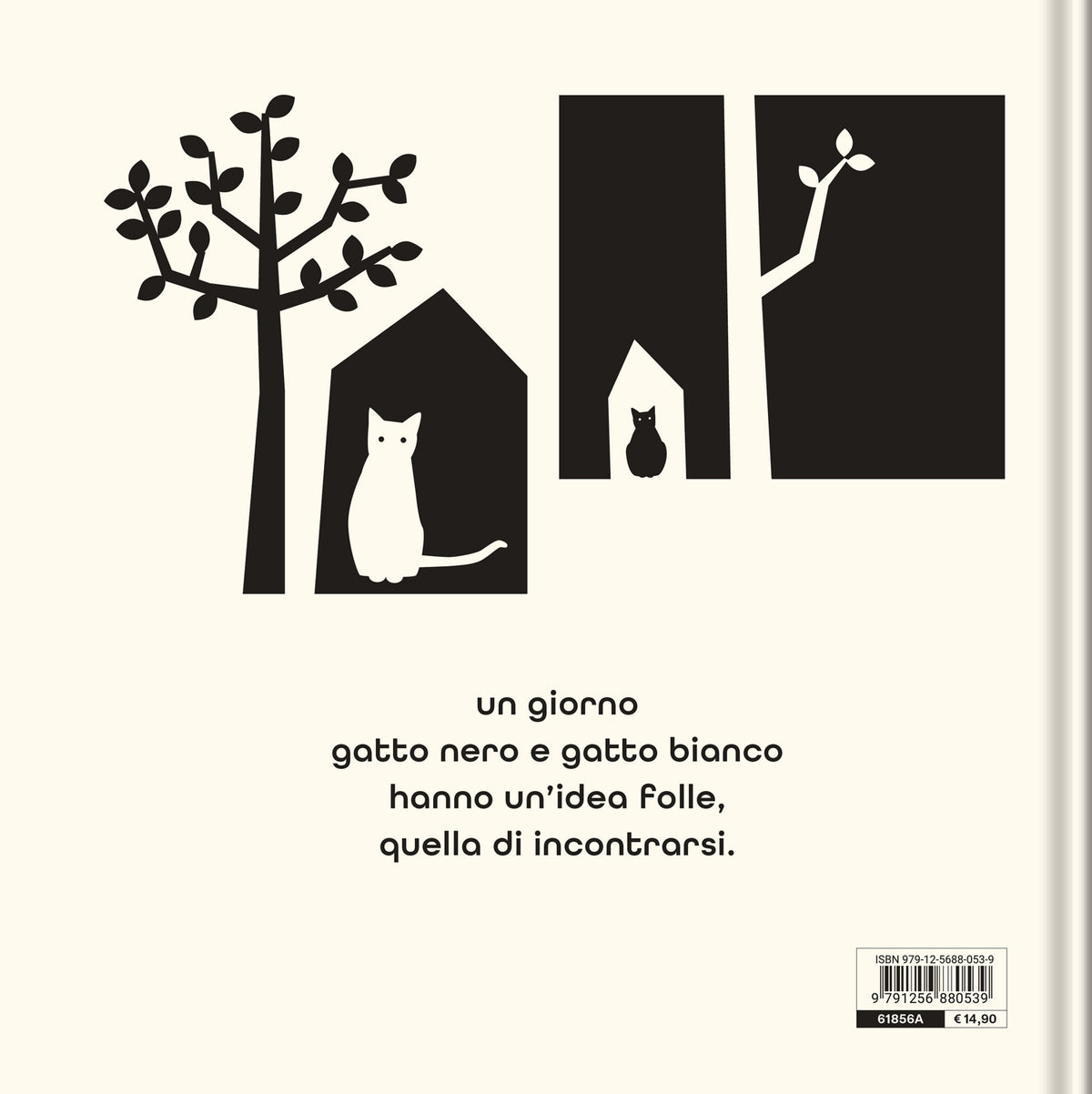 Gatto nero gatto bianco