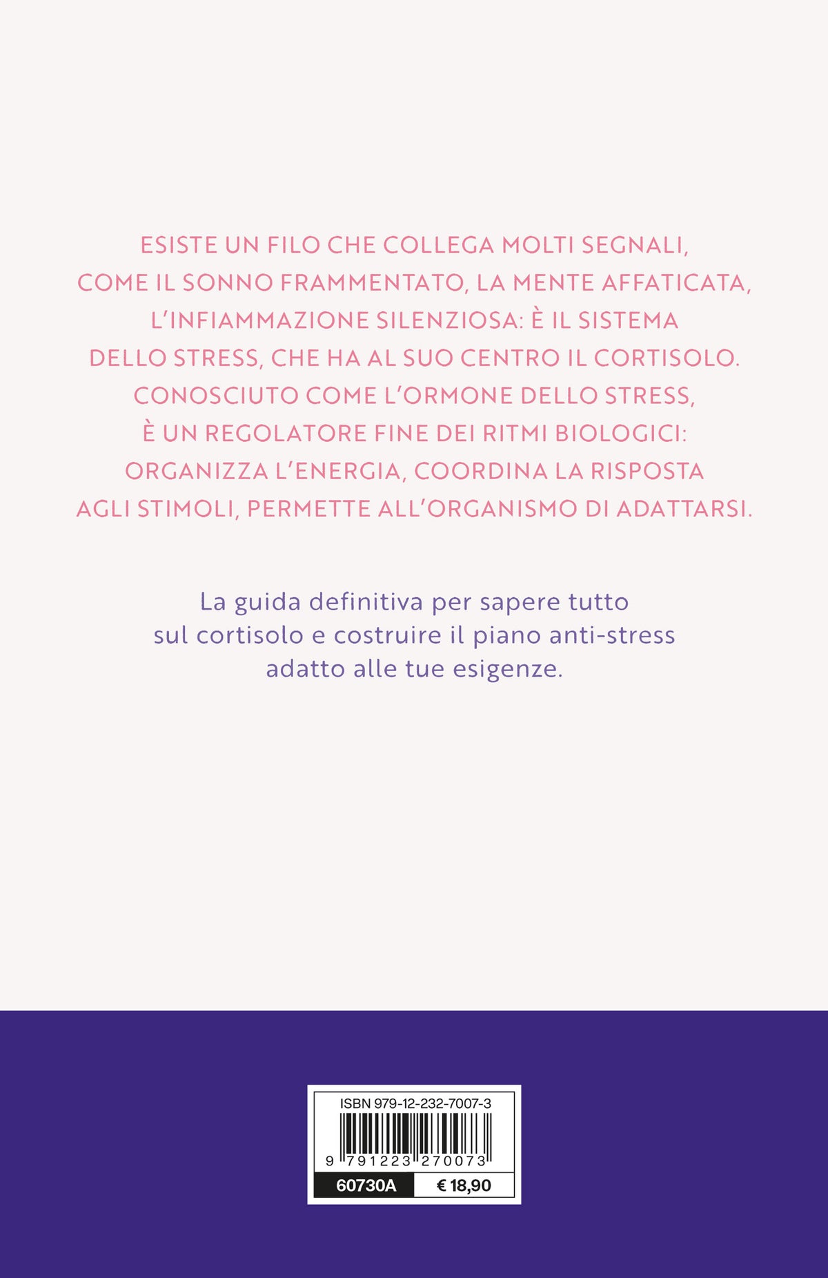 Il reset del cortisolo. Il metodo per controllare l’ormone dello stress e riequilibrare corpo e mente
