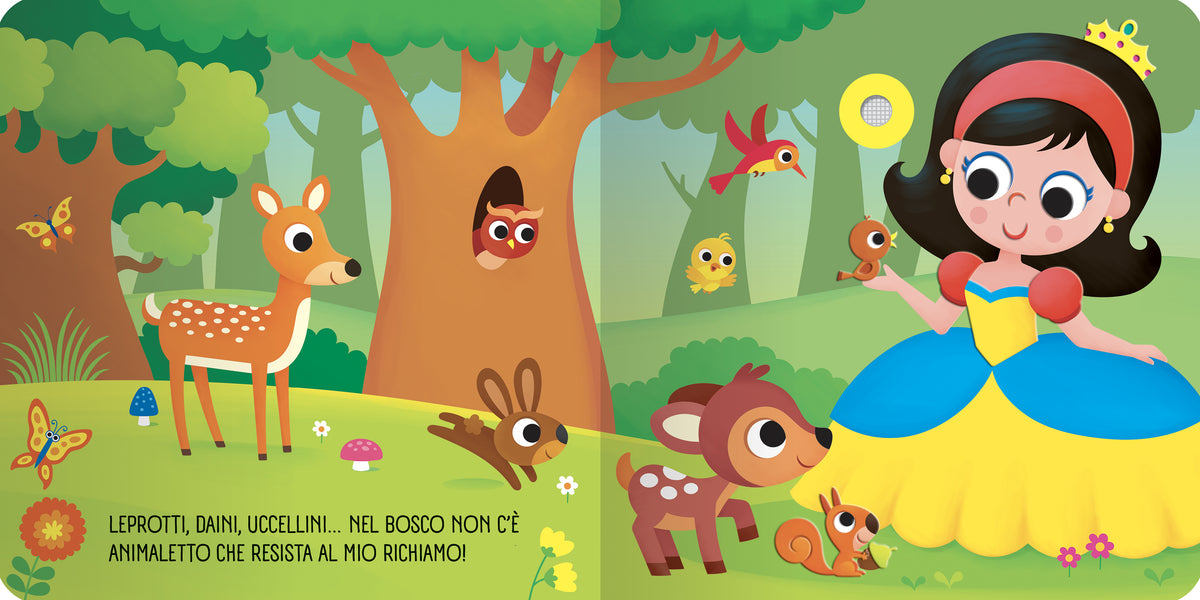 Principesse. Libro tattile sonoro