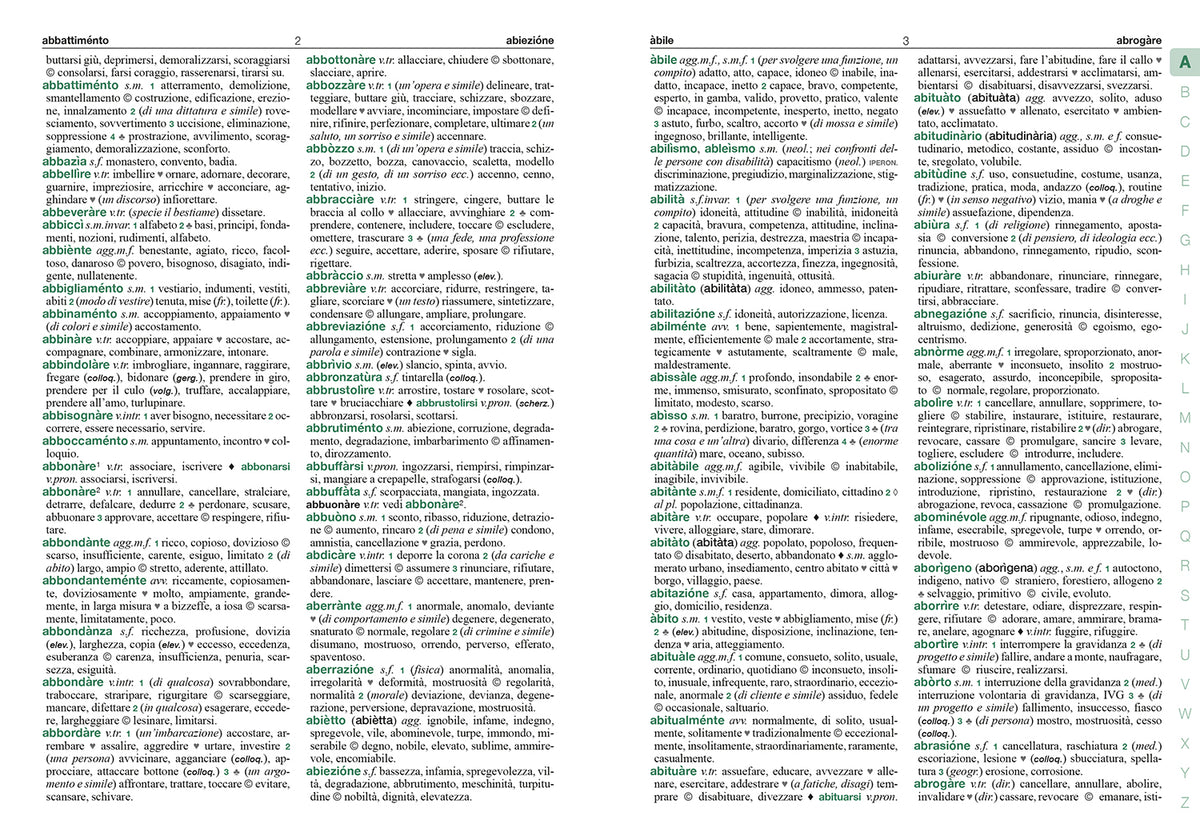Dizionario dei sinonimi e contrari