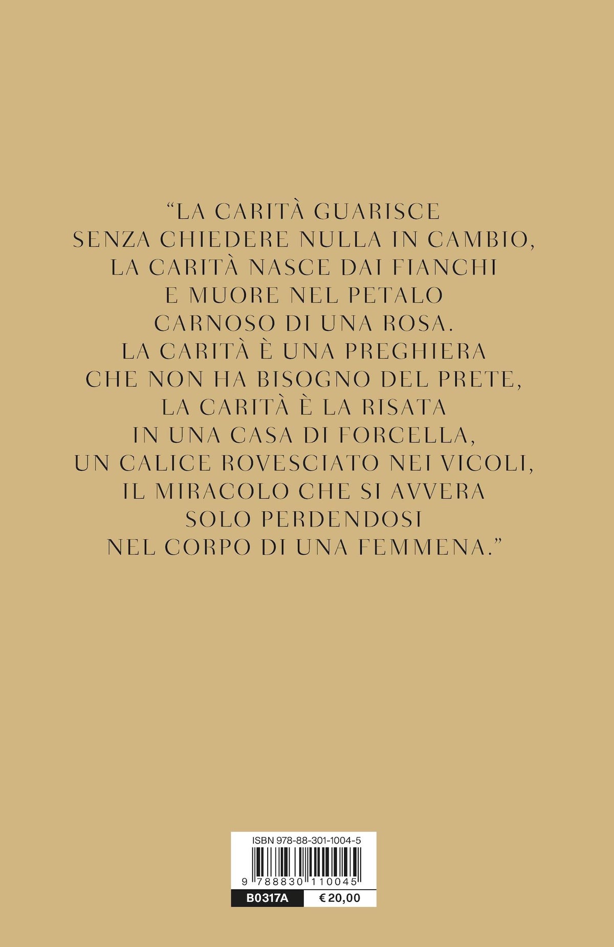 La carità carnale