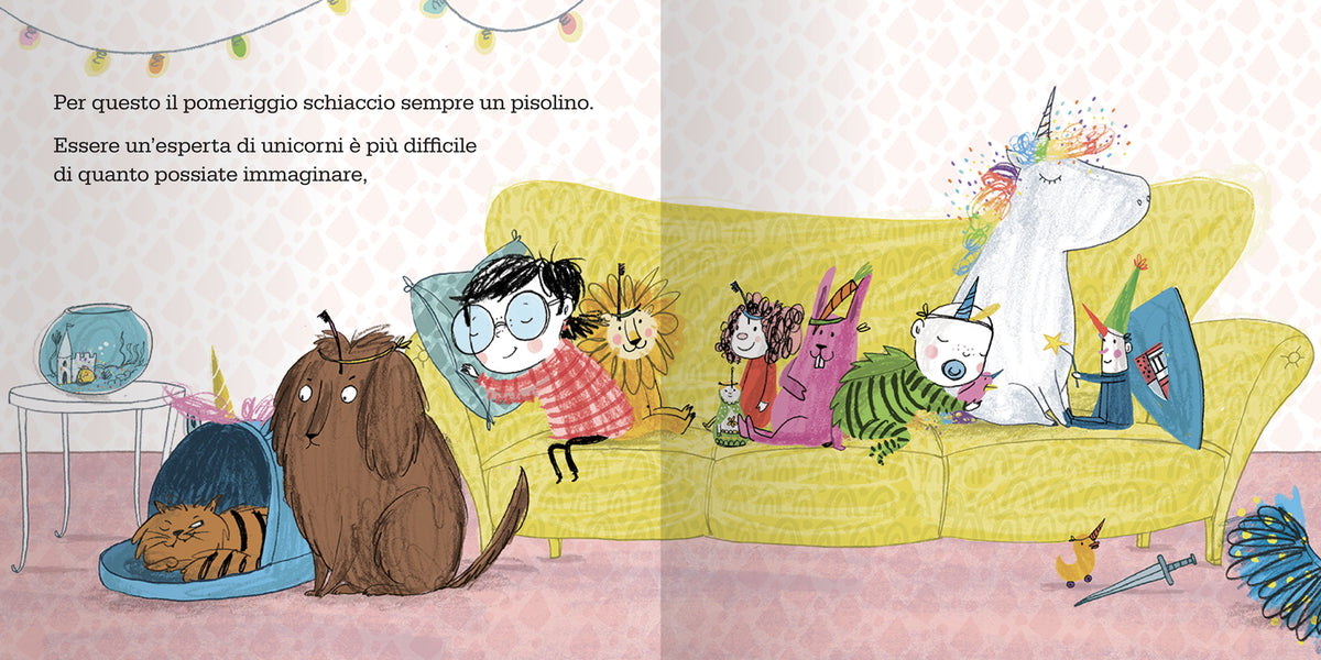 Sophie Johnson, l'esperta di unicorni