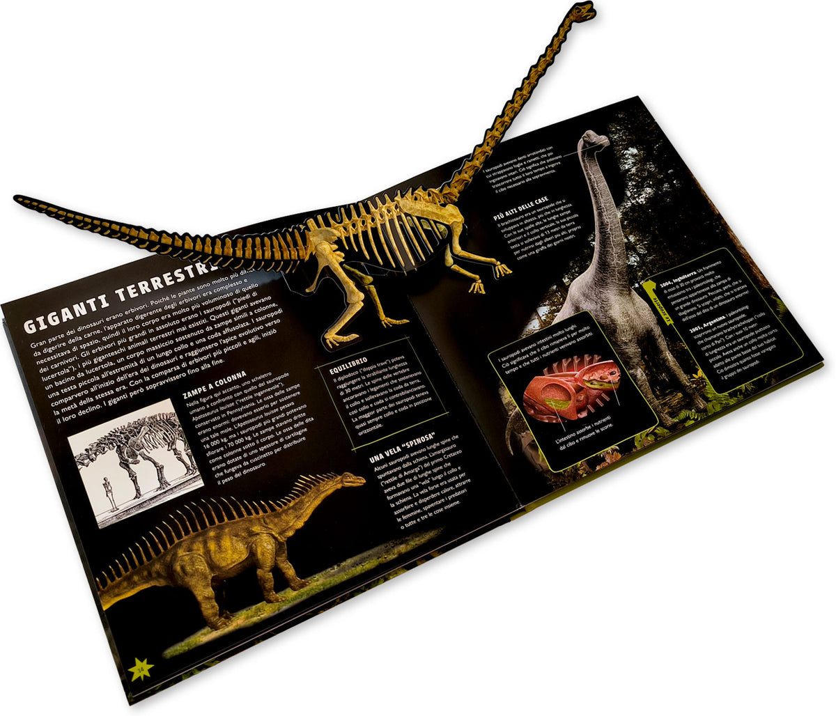 Viaggio nel mondo dei dinosauri. Guida interattiva sui terribili rettili preistorici