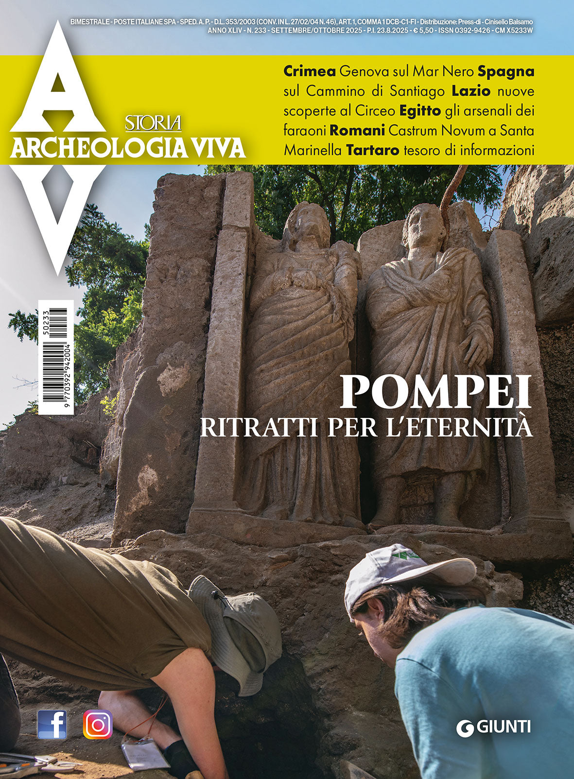 Archeologia Viva n. 233 - settembre/ottobre 2025