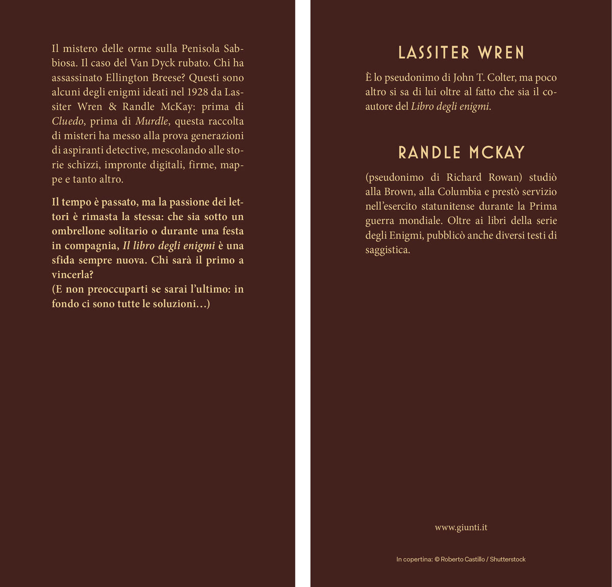 Il libro degli enigmi. Il primo giallo interattivo della storia