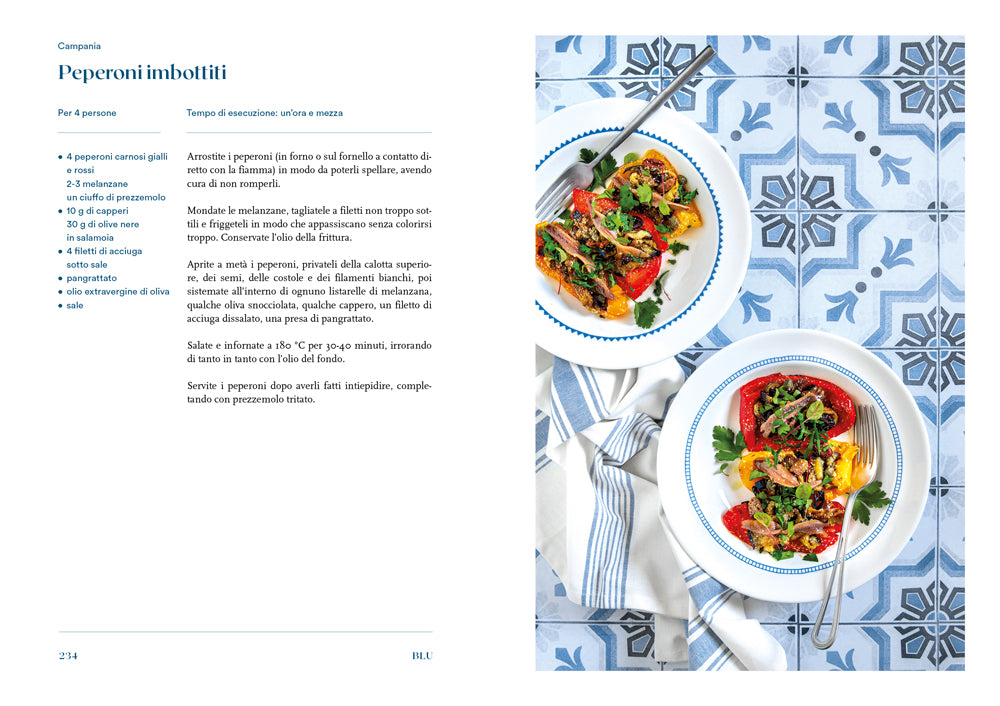 Blu. Ricette di un'estate italiana. Ricette di un'estate italiana