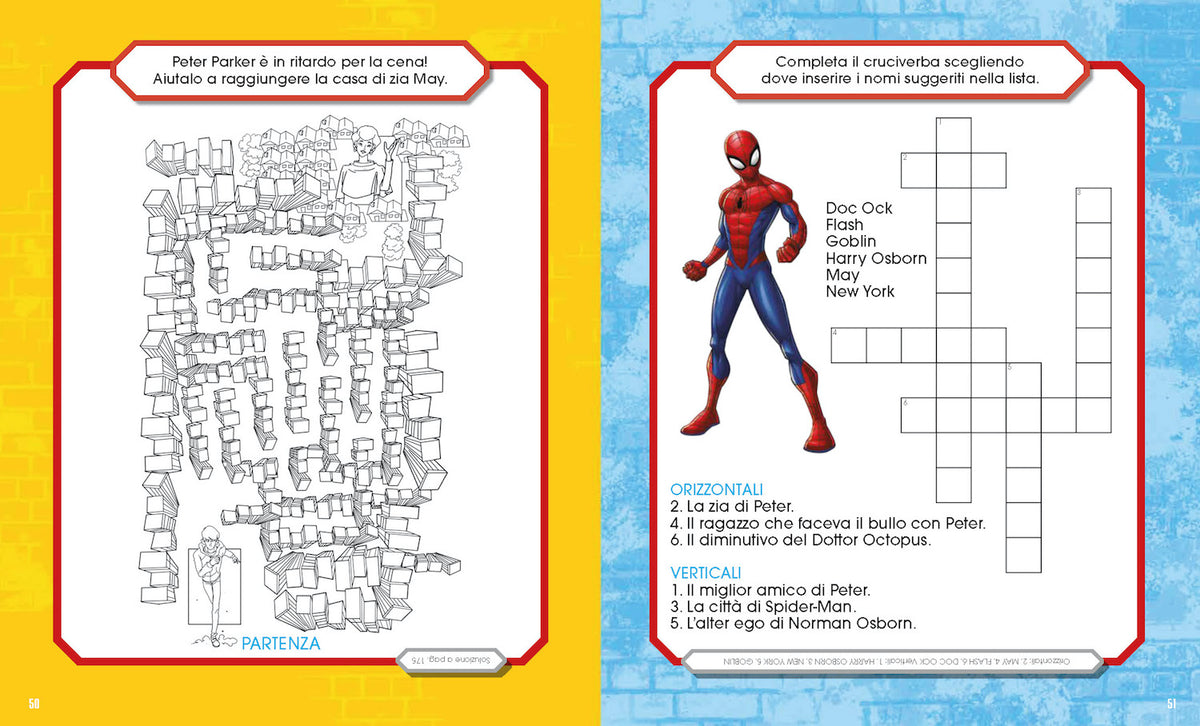 Spider-Man Il Tuttolibro delle sfide