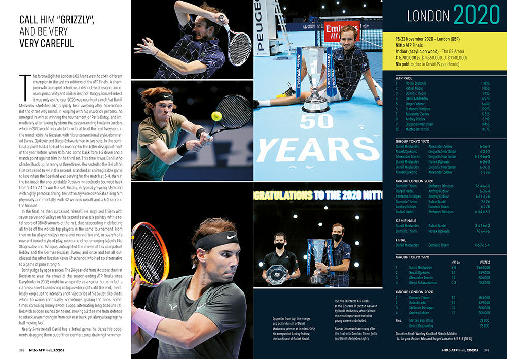 Masters Forever . Nitto ATP Finals: The World’s Best Tennis Comes to Italy