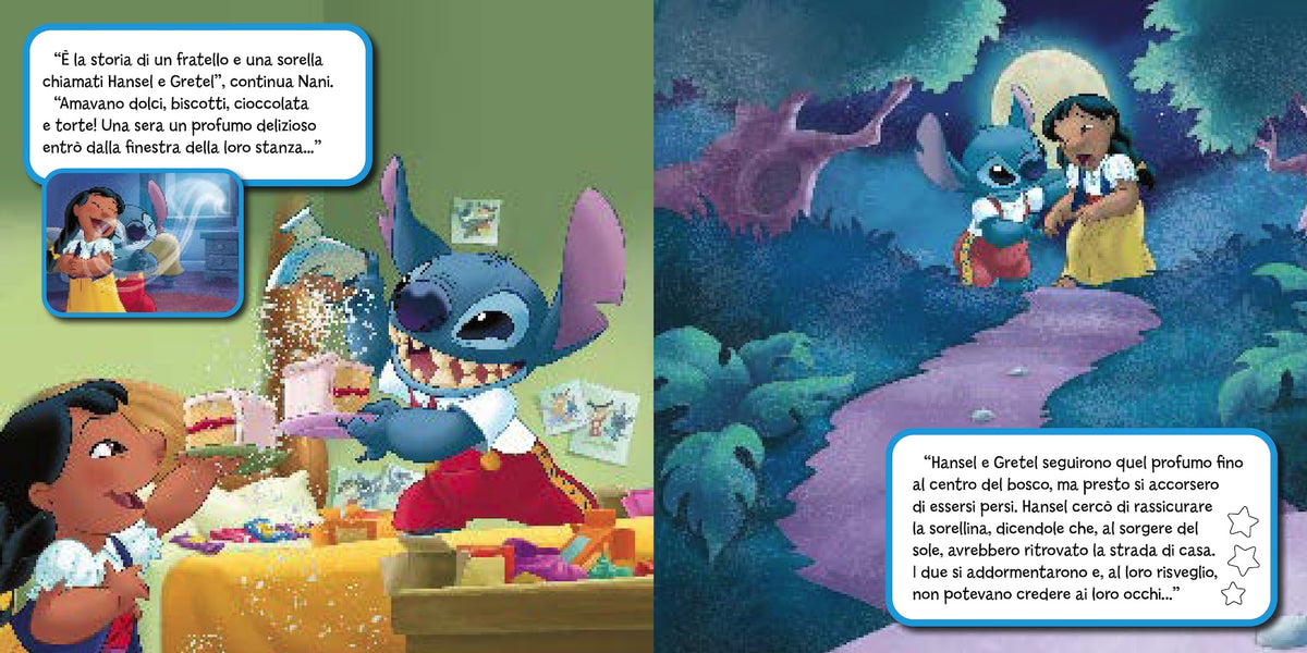 Disney Stitch Lucina della nanna. Luce on/off con timer di 10 minuti