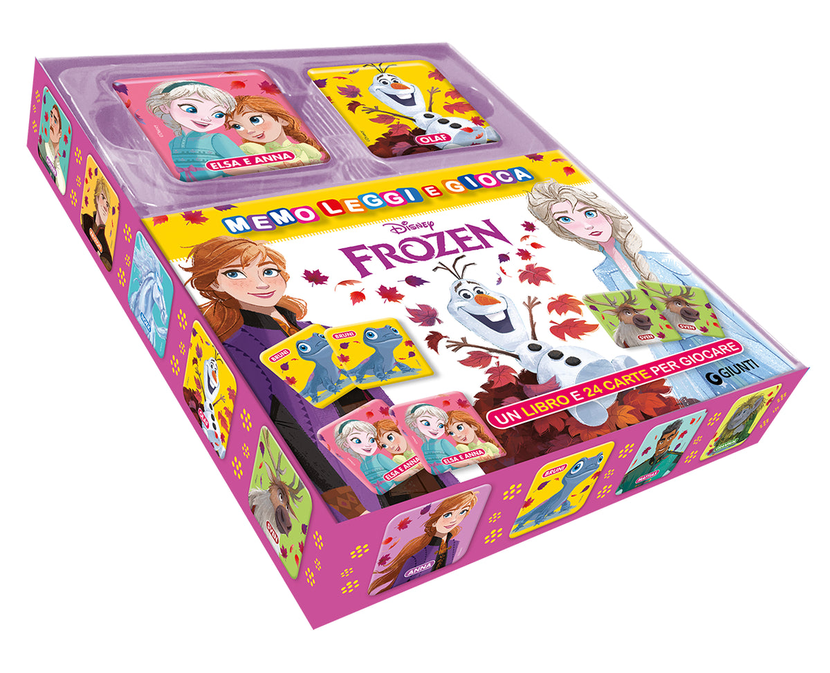 Frozen Memo Leggi e Gioca. Un libro e 24 carte per giocare