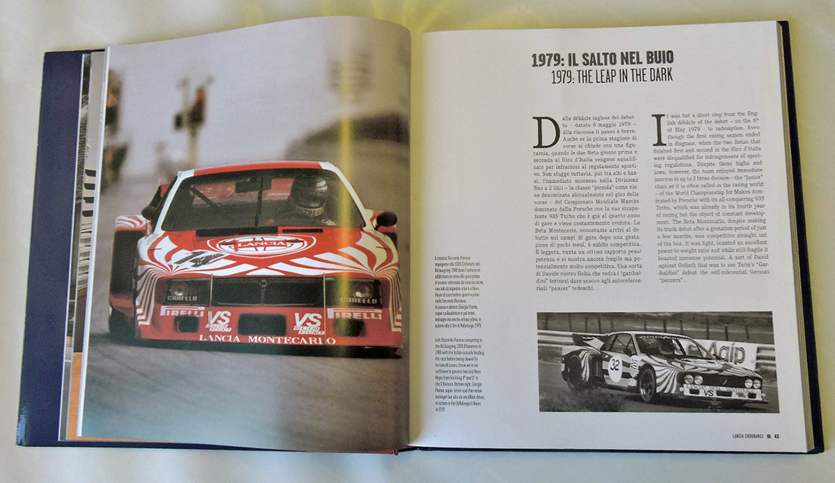 LANCIA ENDURANCE.  Beta Montecarlo - LC1 - LC2 (Ediz. bilingue italiano/inglese )