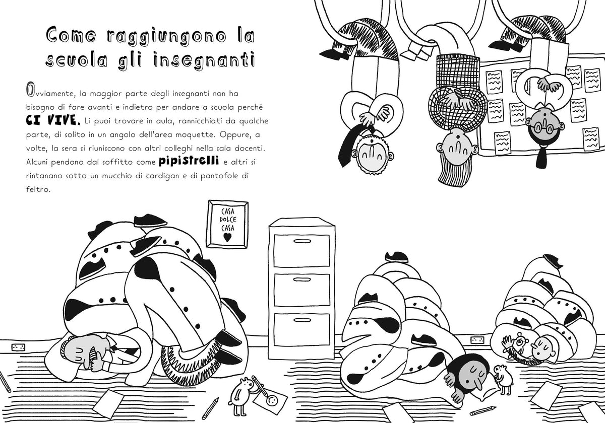La buffa vita degli insegnanti