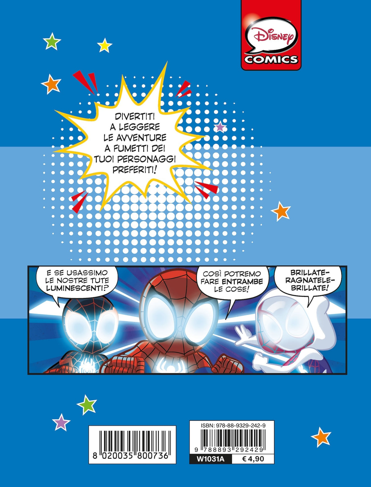 Spidey Prime letture a fumetti. Team Spidey in azione!