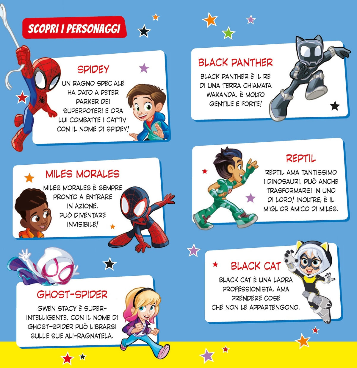 Spidey Prime letture a fumetti. Team Spidey in azione!