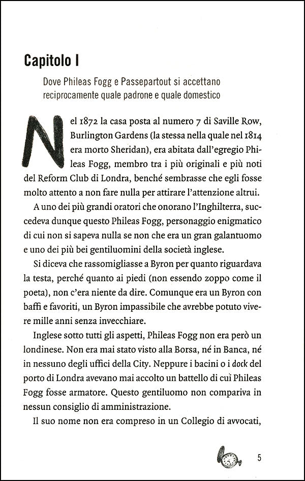 Il Giro del Mondo in 80 giorni. Tradotto da Libero Bigiaretti