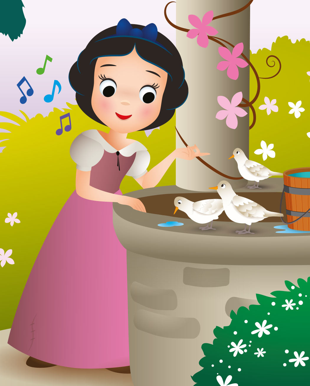 Una dolce Principessa Sagomini Disney - Biancaneve e i Sette Nani