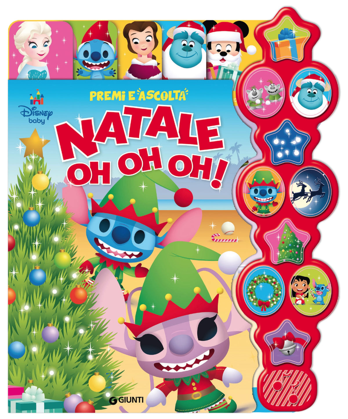 Natale Oh Oh Oh! Premi e ascolta. Con 10 tasti