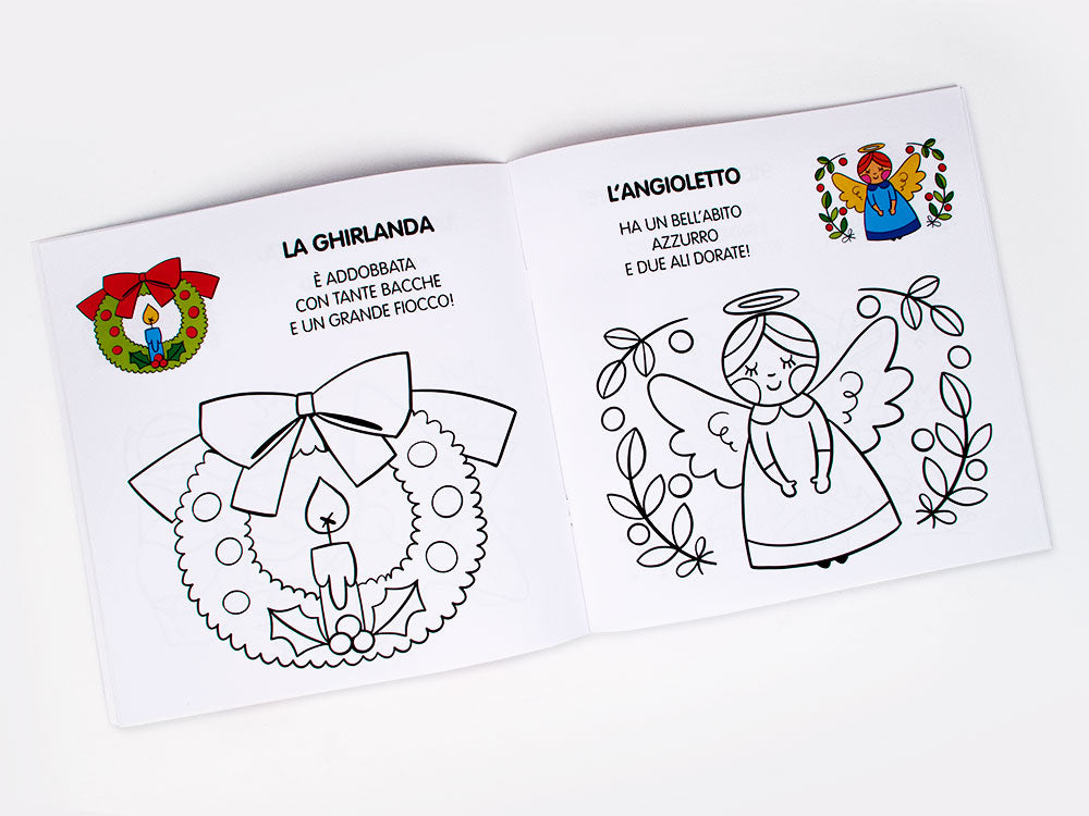 Il mio primo Natale da colorare
