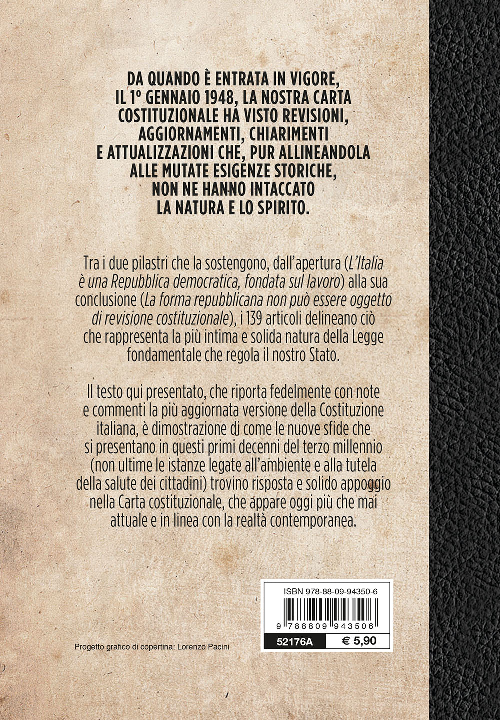 La Costituzione della Repubblica Italiana
