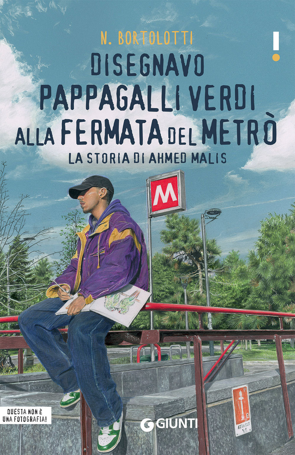 Disegnavo pappagalli verdi alla fermata del metrò. Storia di Ahmed Malis