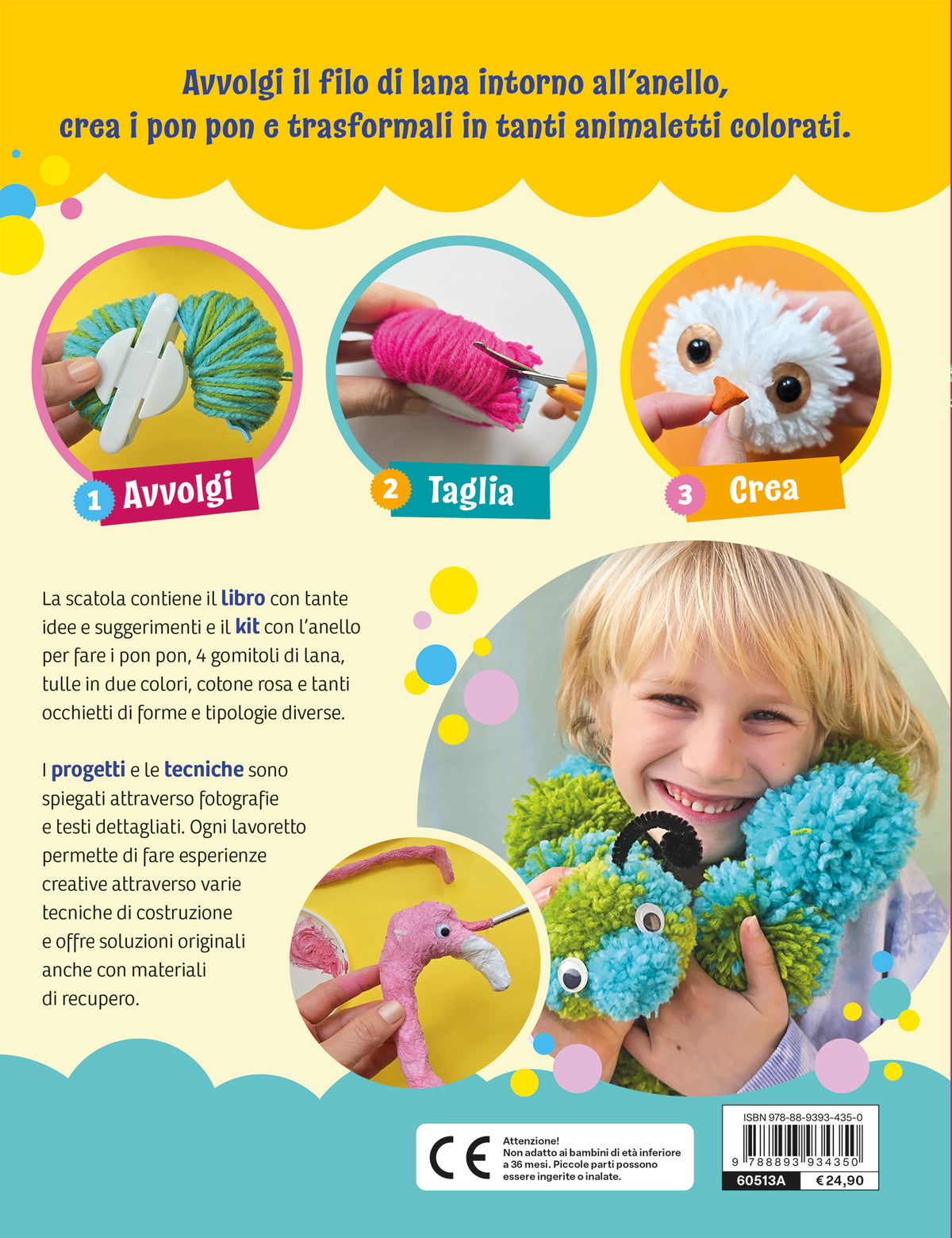 Animaletti pon pon. Crea i tuoi morbidi peluche!