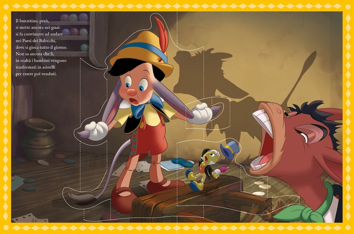 Pinocchio Libro Pop-up. La storia in 3d