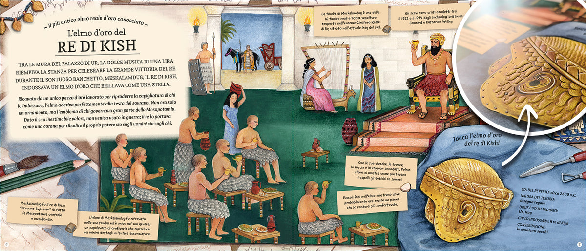 Le scoperte dell’archeologo