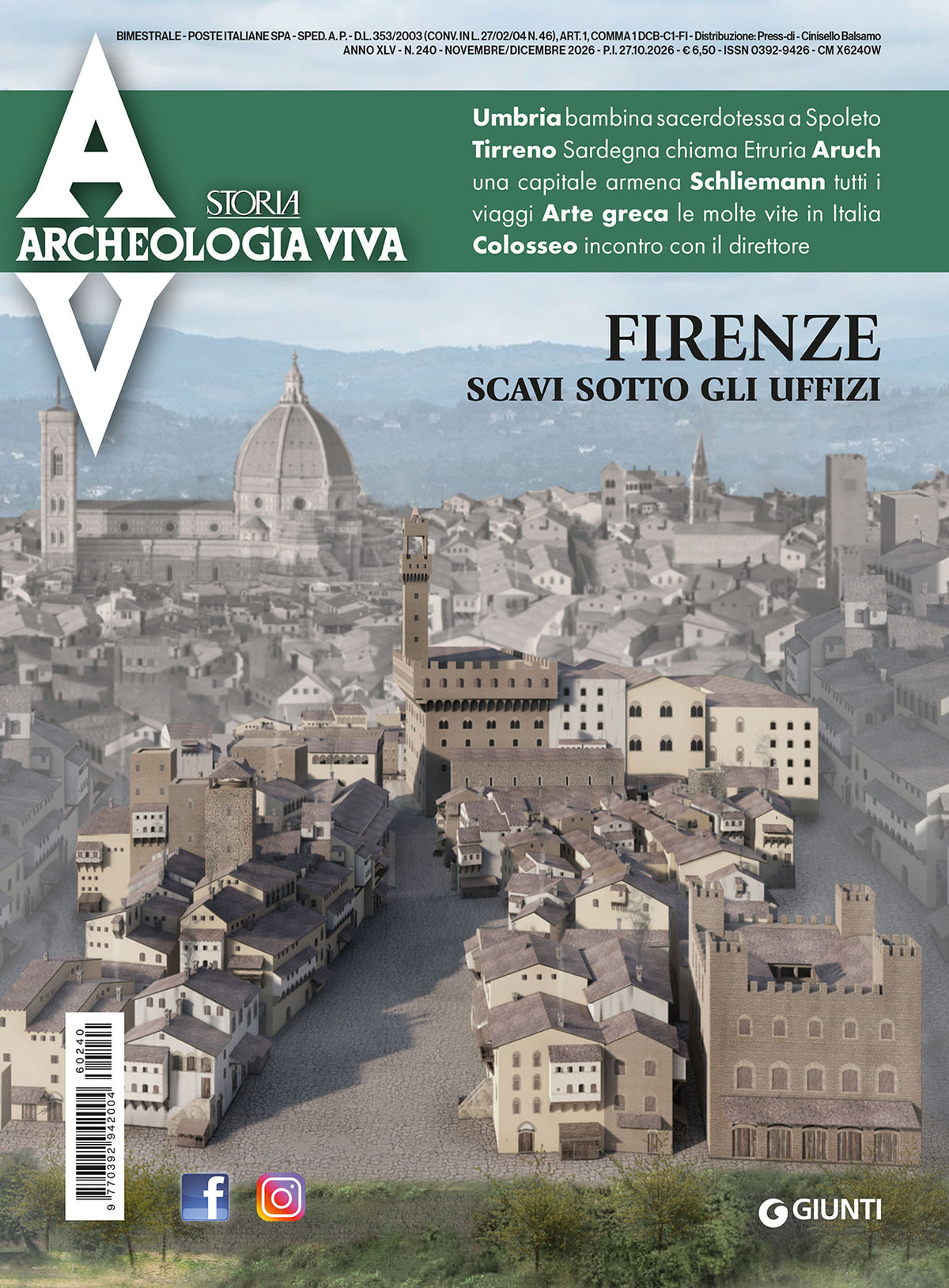 Archeologia Viva n. 240 - novembre/dicembre 2026