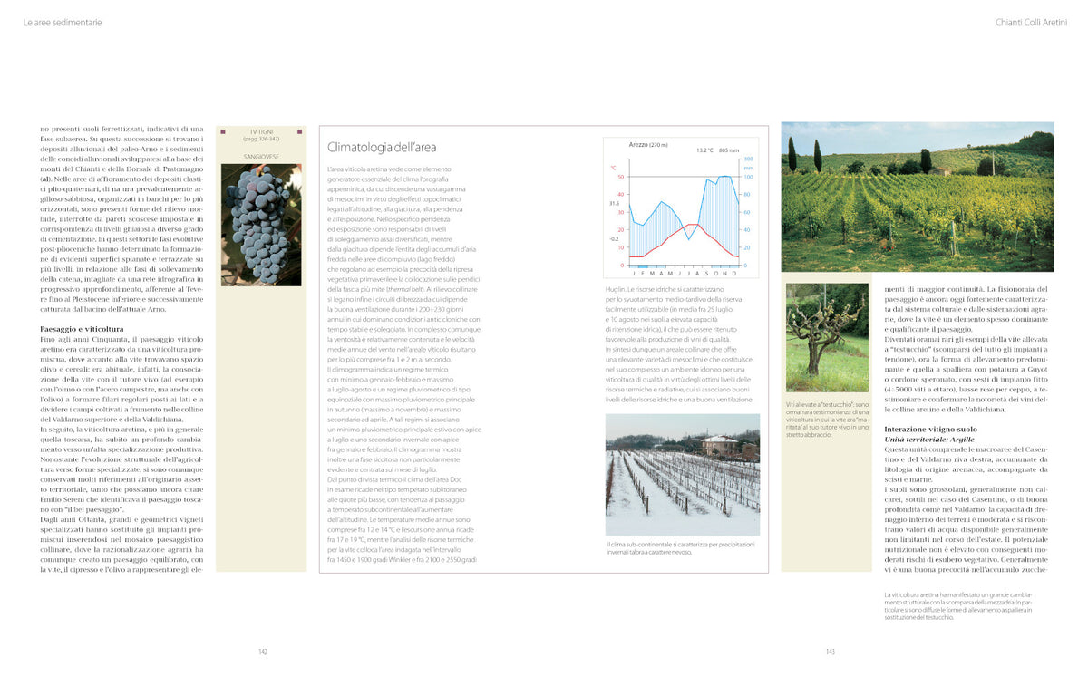 Atlante geologico dei vini d'Italia. Vitigno, suolo e fattori climatici