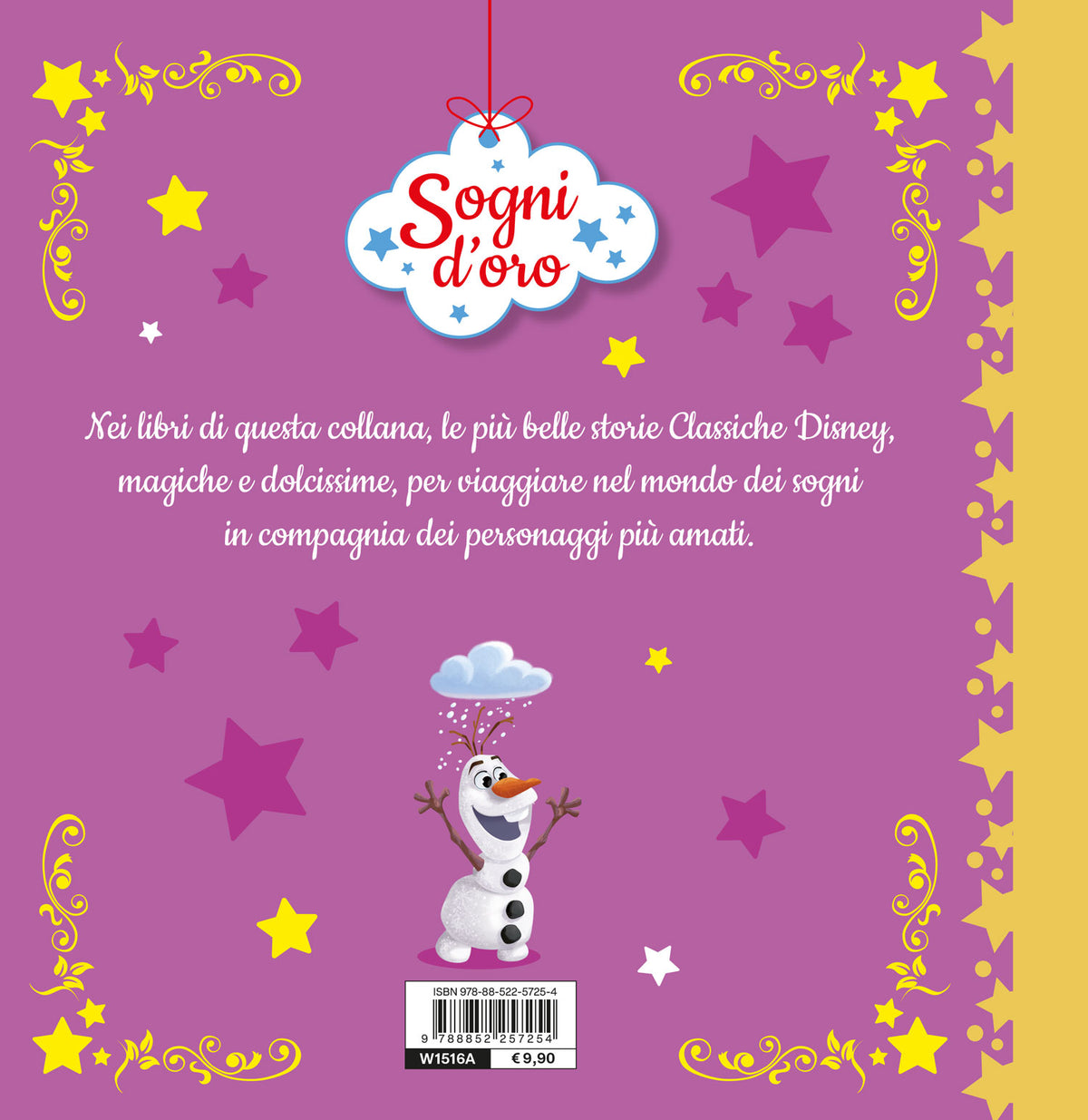Sogni d'oro Disney Frozen - Storie Classiche della Buonanotte