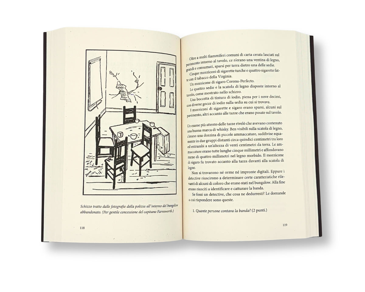 Il libro degli enigmi. Il primo giallo interattivo della storia