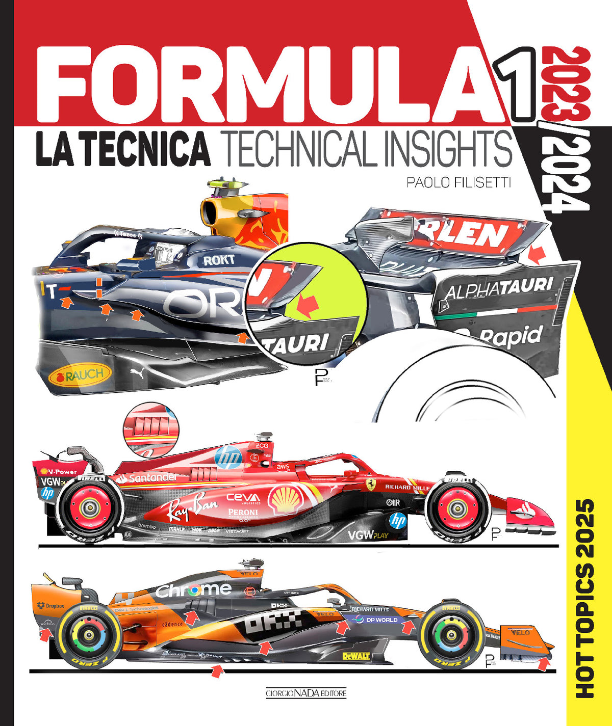 Formula 1 2023/2024 La tecnica/Technical insights. 2025 Hot Topics (Ediz. bilingue italiano/inglese)