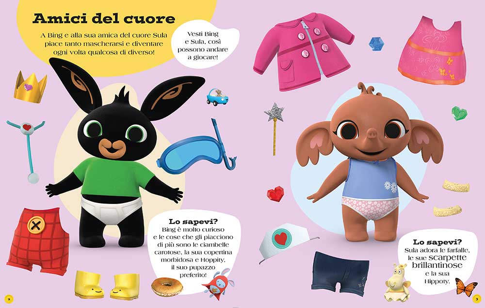 Bing. Oggi mi vesto da.... Con più di 150 stickers!